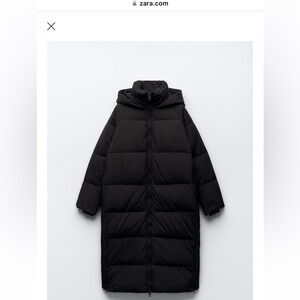 WATER AND WIND PROTECTION PUFFER JACKET LONG. New.